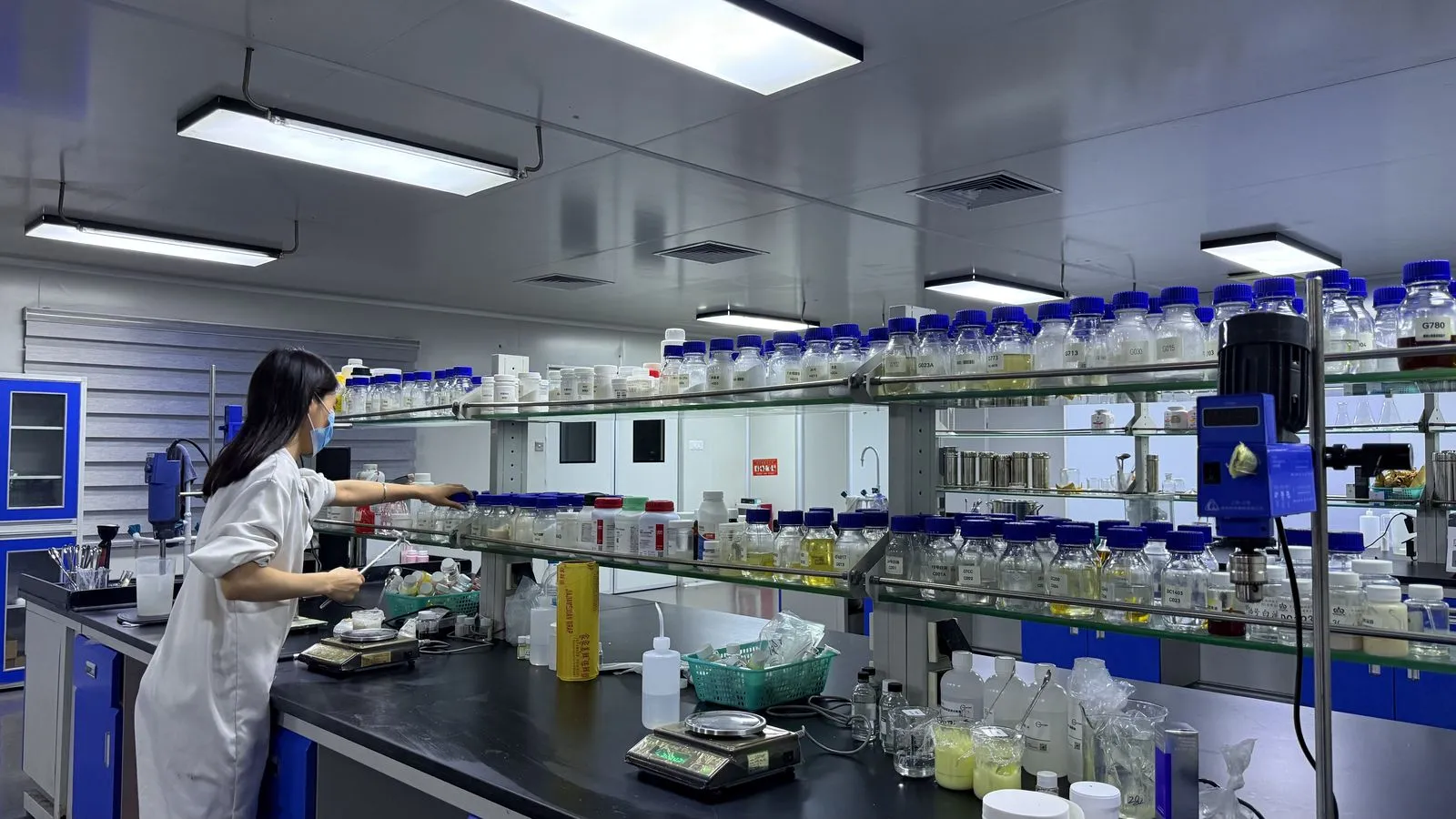 Laboratory - stability testing and quality analysis